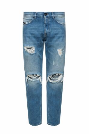 Jeansy z dziurami, zdjęcie 1 Jeansy z dziurami od Diesel Black Gold